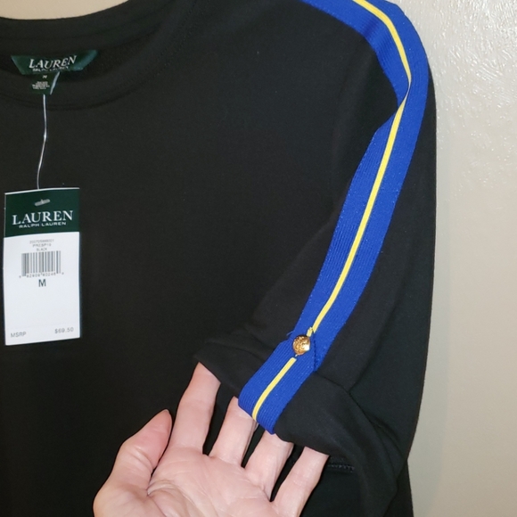 Lauren Ralph Lauren Black T Shirt - Picture 5 of 7